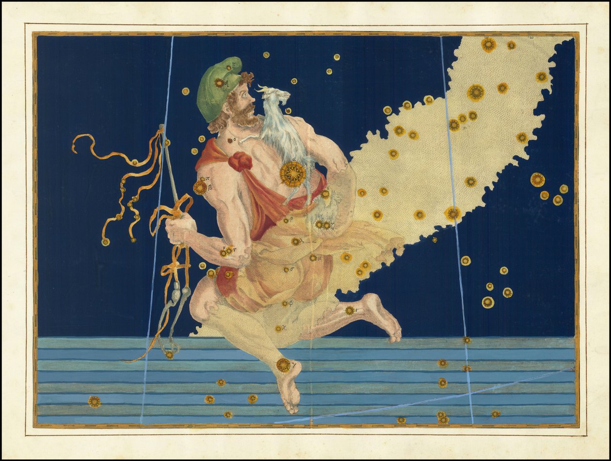 Auriga - Johann Bayer door Johann Bayer