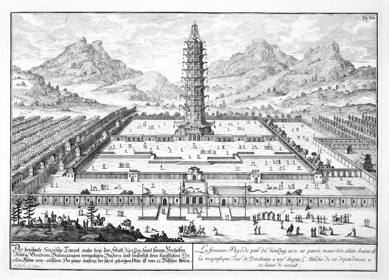 De Porseleinen Toren van Nanking, plaat 12 uit 