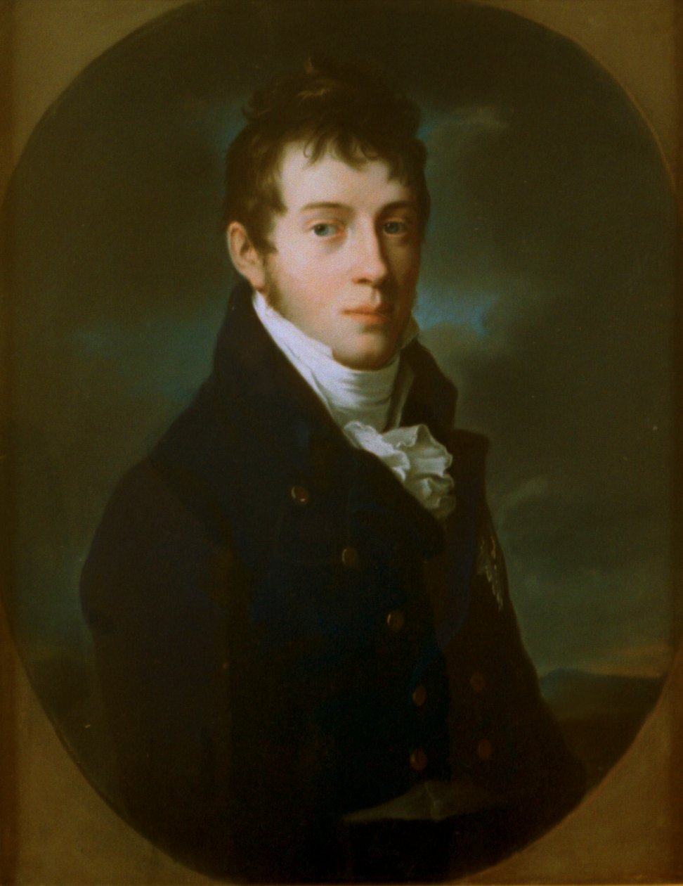 Karl Friedrich van Saksen-Weimar-Eisenach door Johann Friedrich August Tischbein