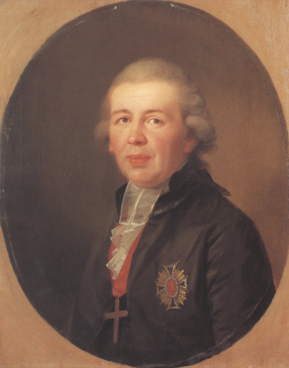 Karl Theodor von Dalberg, aartsbisschop en keurvorst van Mainz, groothertog van Frankfurt door Johann Friedrich August Tischbein