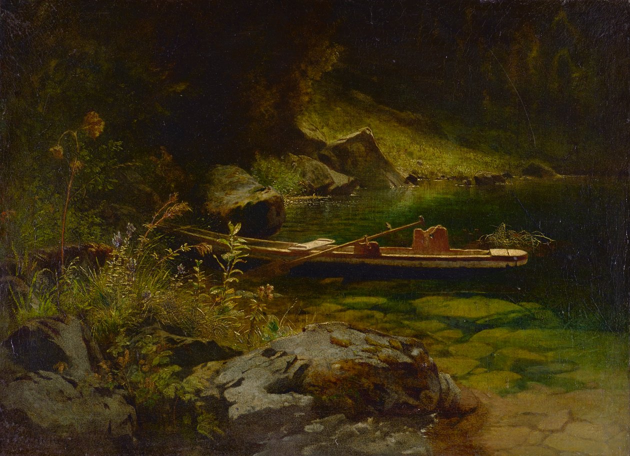Studie van de Königssee door Johann Friedrich Hennings