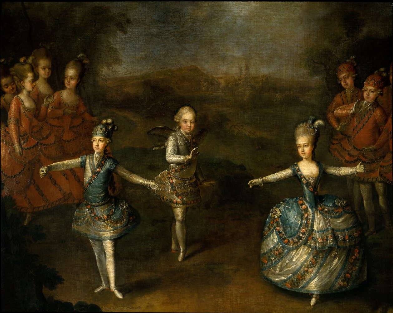 Voorstelling van het ballet 