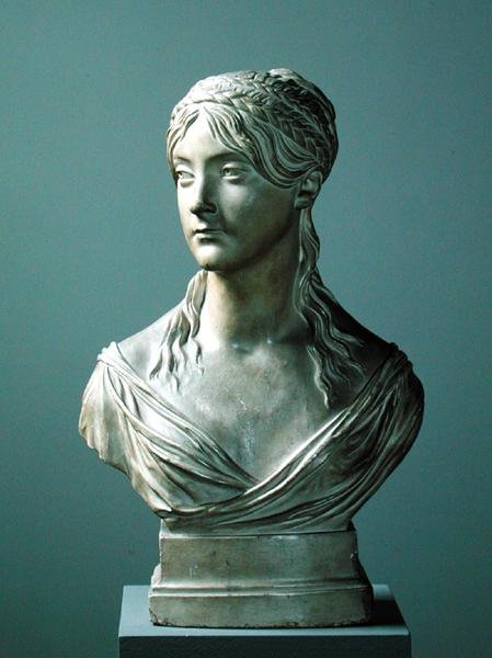 Portret van Marianne Schlegel (1791-1869) door Johann Gottfried Schadow