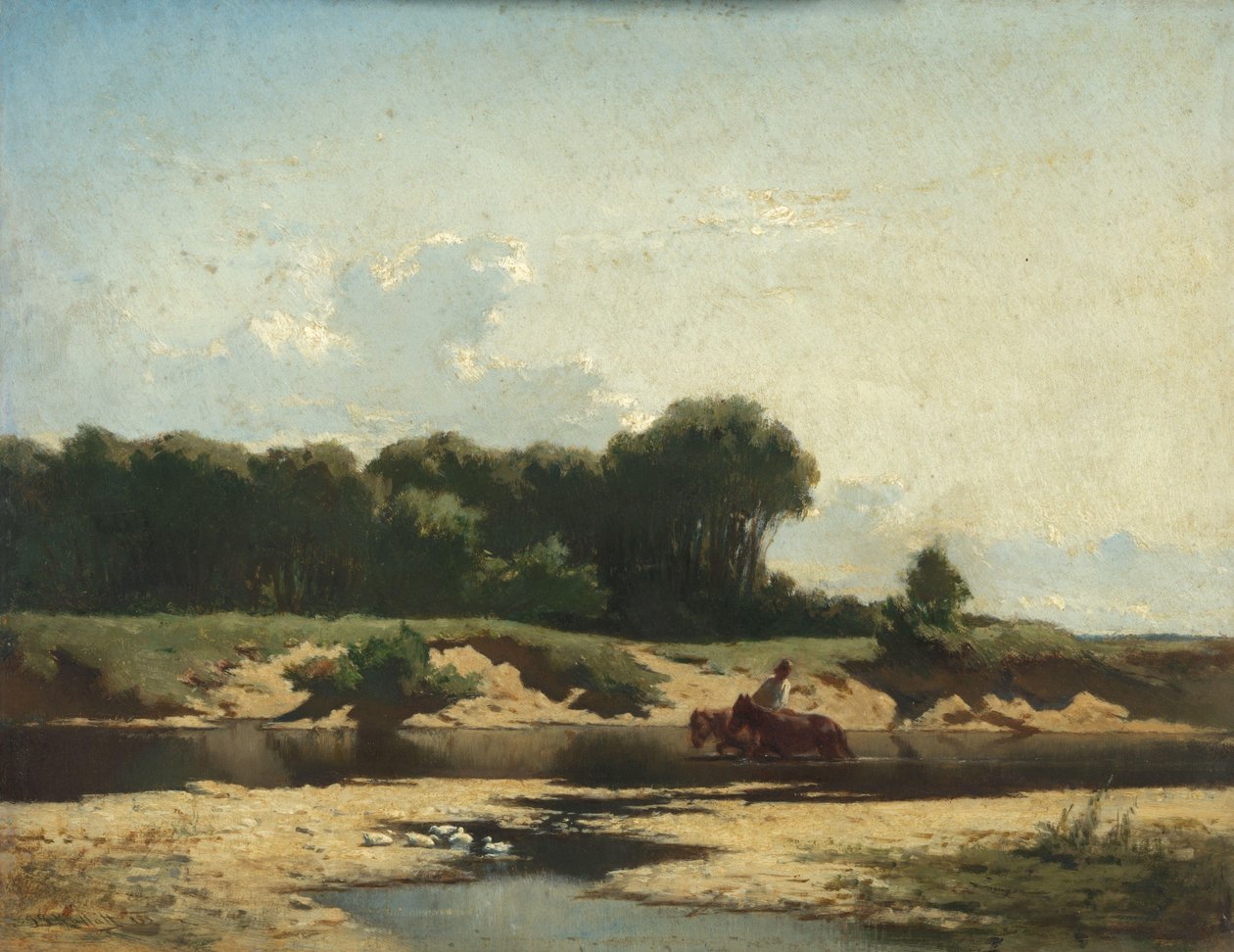 Het paardenwed door Johann Gualbert Raffalt