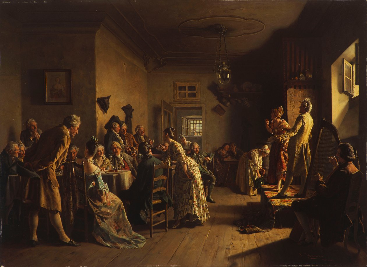 De Acteurs door Johann Hamza