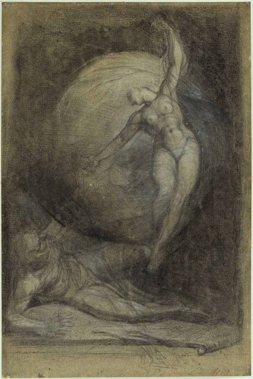 De droom van Socrates door Johann Heinrich Füssli