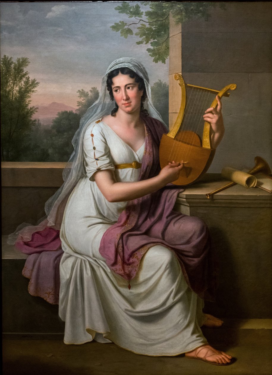 Isabella Colbran door Johann Heinrich Schmidt