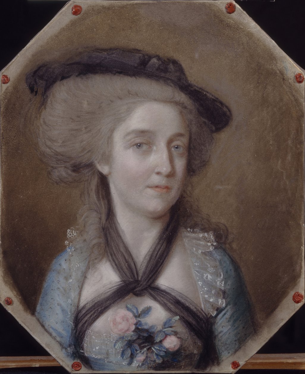 Portret van Loewis van Menar, 1784 door Johann Heinrich Schmidt