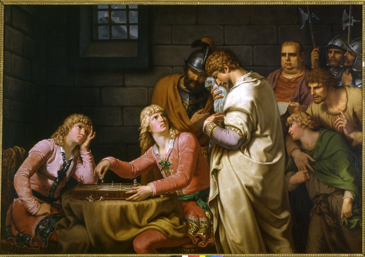 Conrad van Zwaben door Johann Heinrich Wilhelm Tischbein