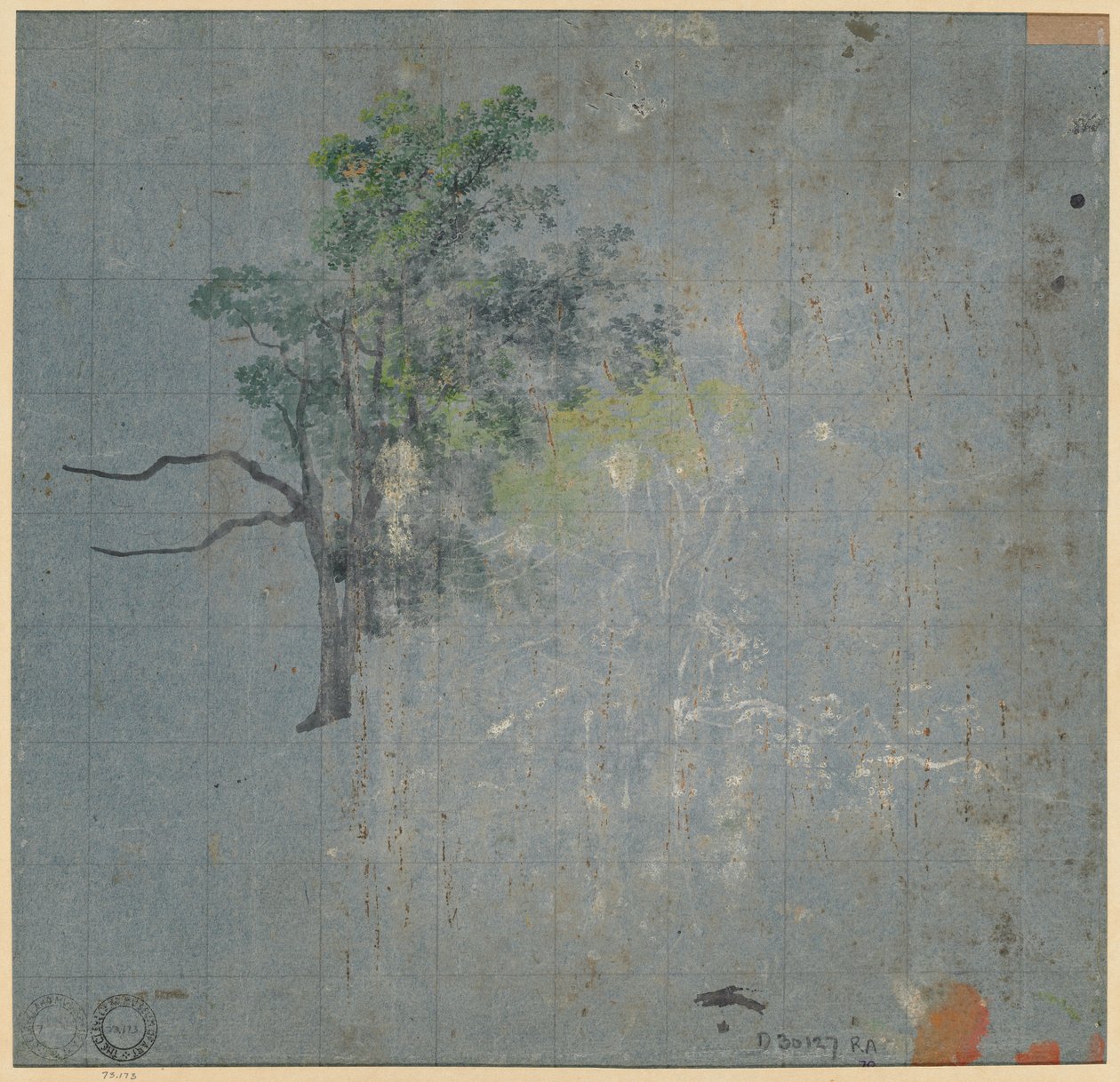Boomstudies, eerste helft 1800 door Johann Jacob Dorner