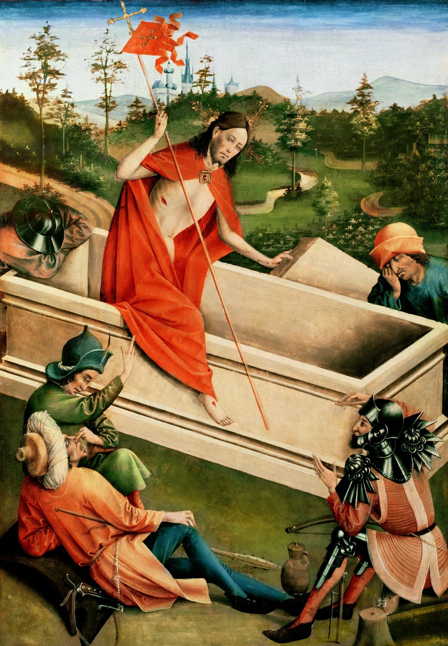 De Opstanding, 1456 door Johann Koerbecke