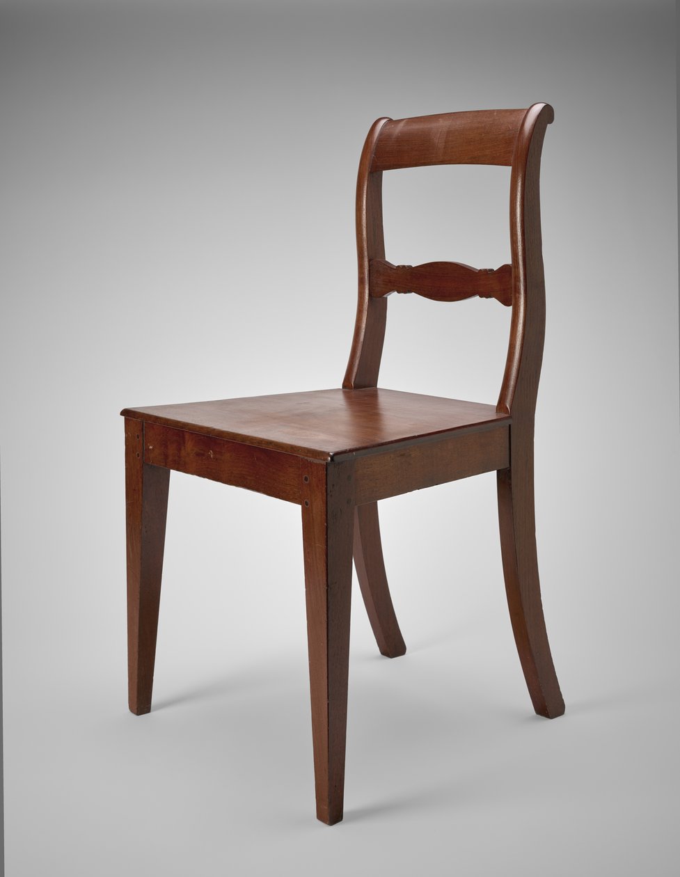 Zijstoel, ca. 1845-60 (zwart walnoot) door Johann Michael (attr.to) Jahn