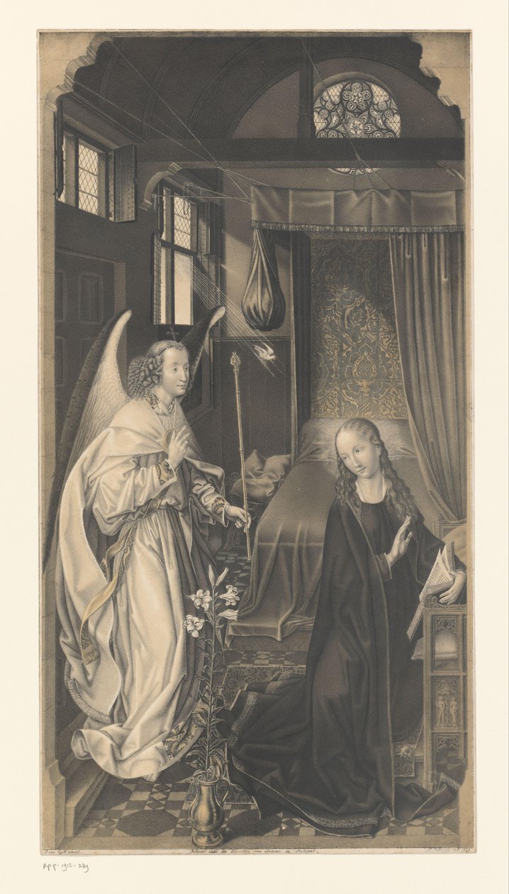 Annunciatie door Johann Nepomuk Strixner