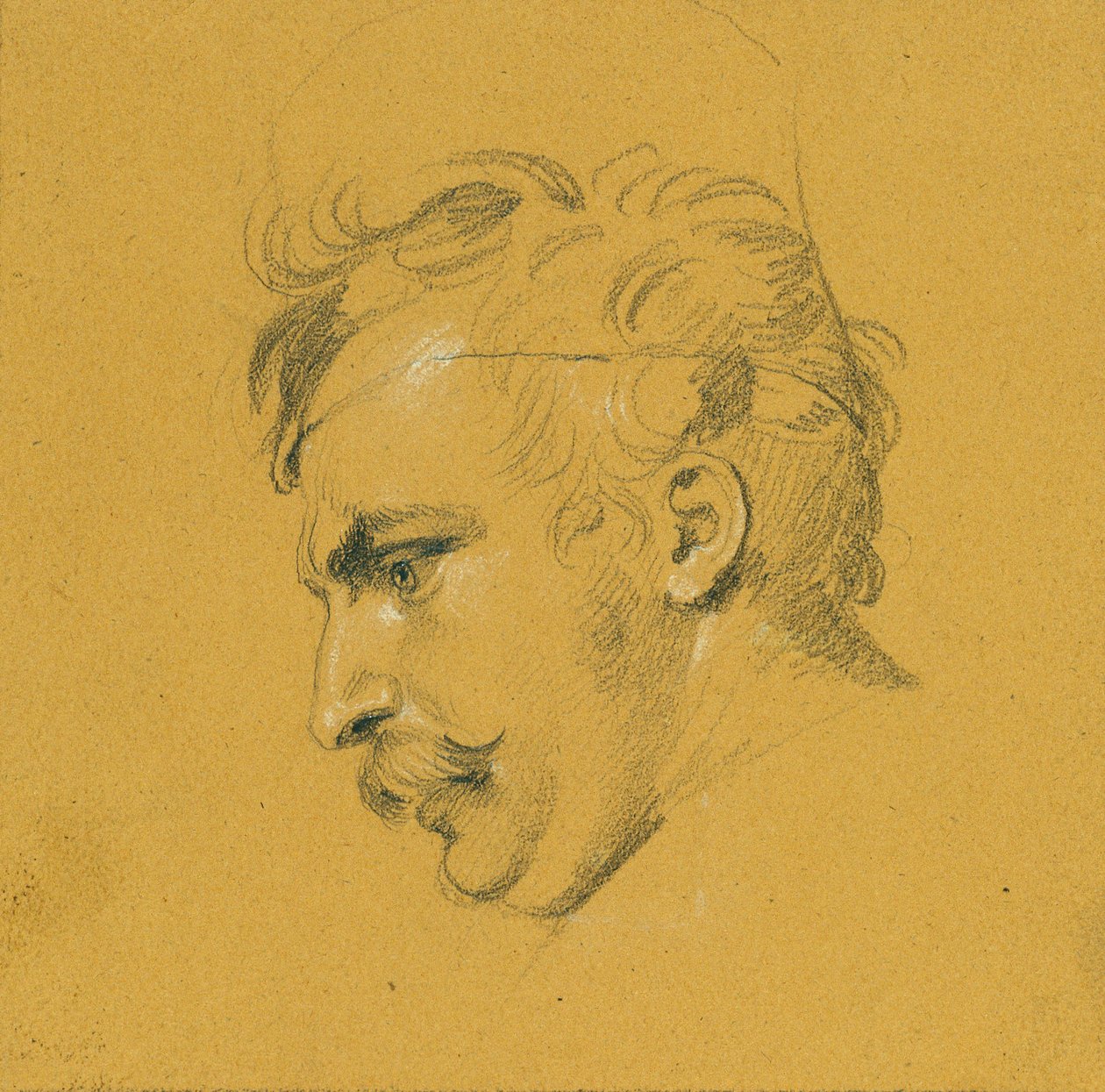 Portretstudie voor 