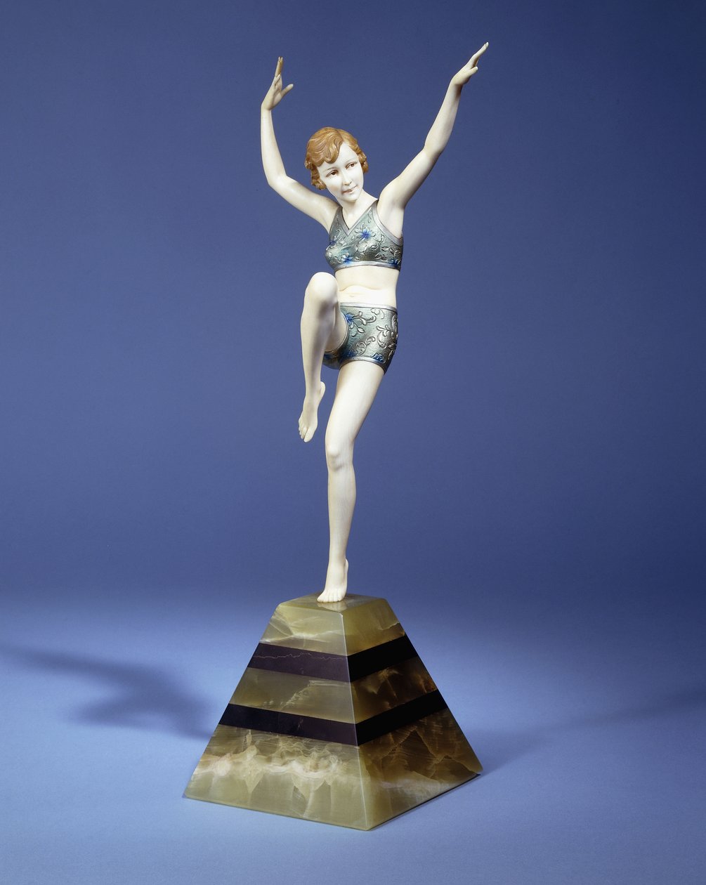 Stranddanseres, ca. 1935 door Johann Philipp Ferdinand Preiss