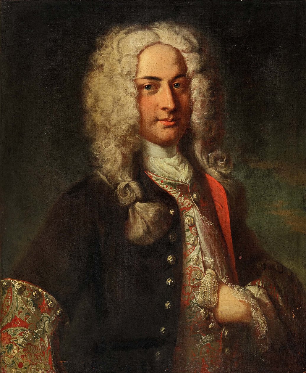 Portret van Niklaus Sigmund Steiger door Johann Rudolf Huber