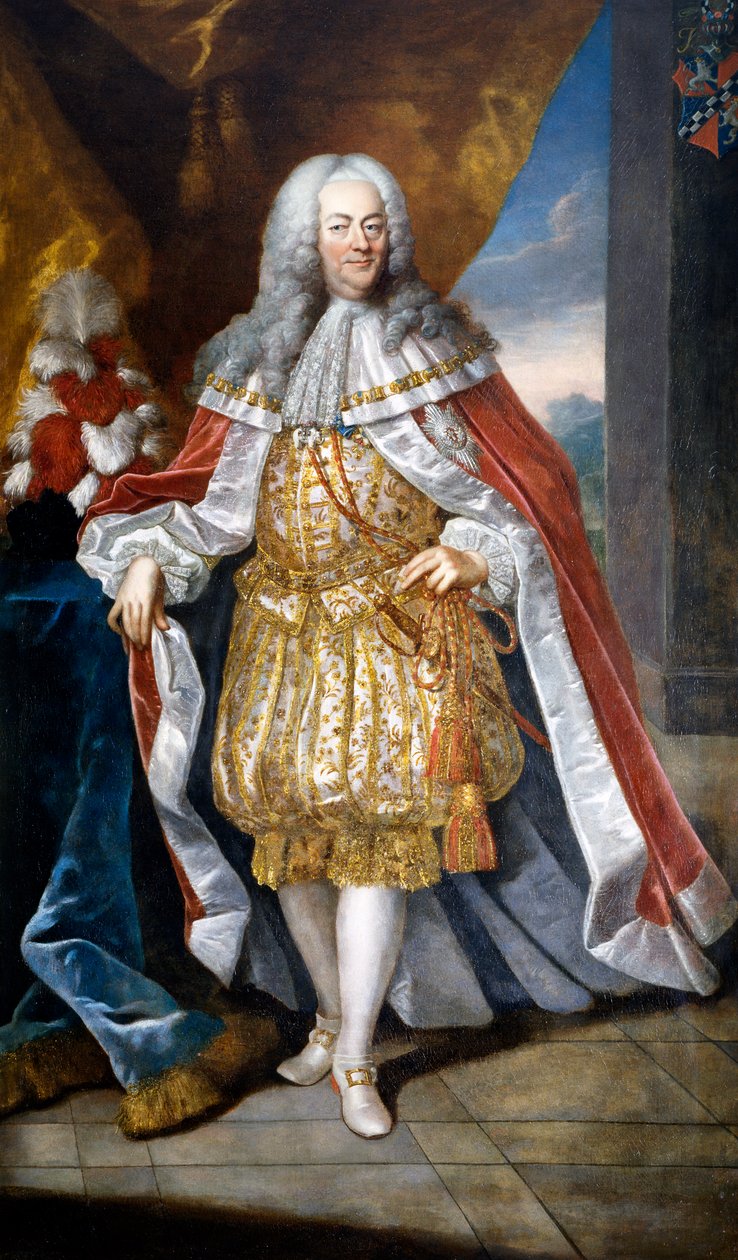 Portret van Iver Rosenkrantz door Johann Salomon Wahl