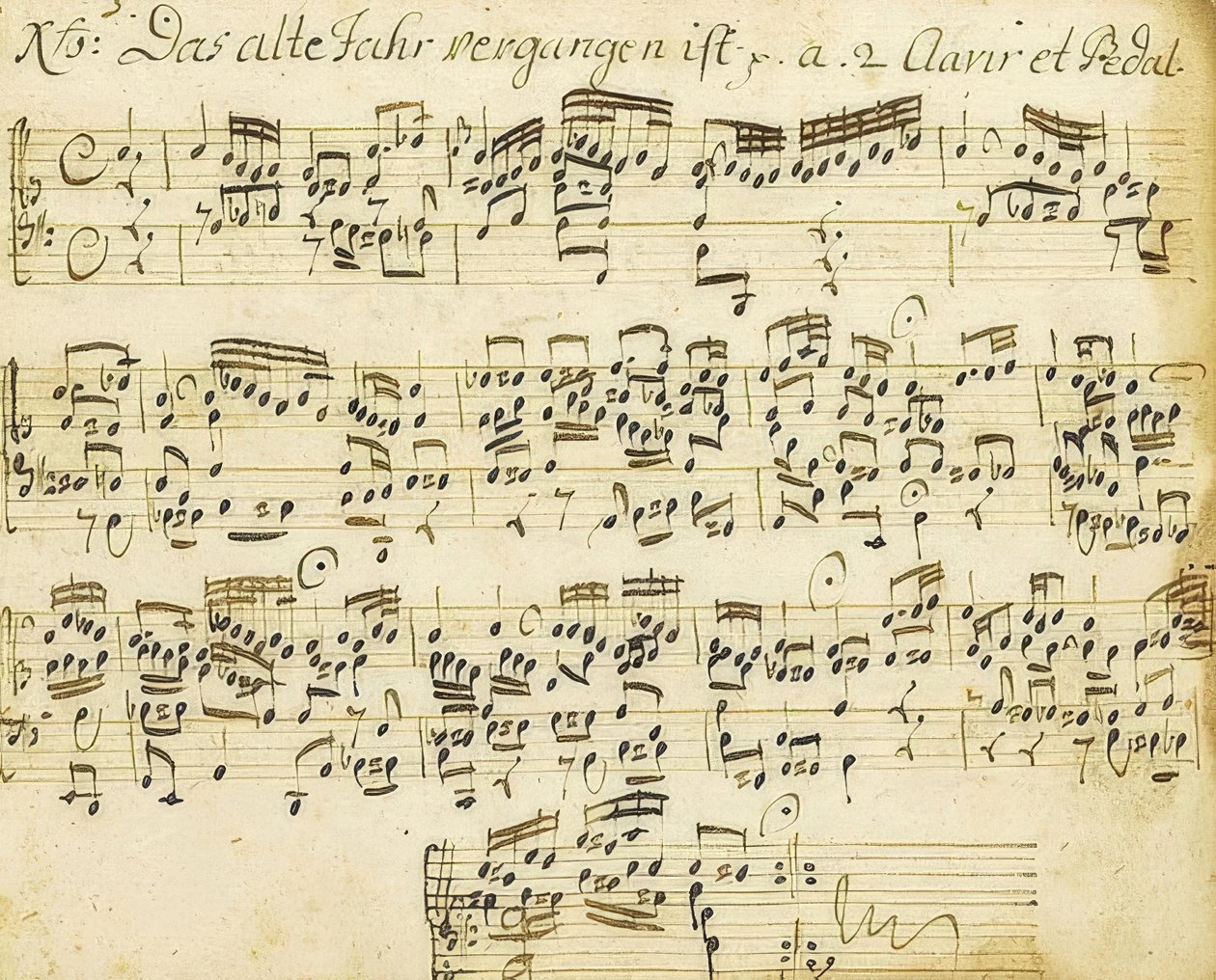 Orgelkoraal Preludium. Uit het Orgelbüchlein door Johann Sebastian Bach