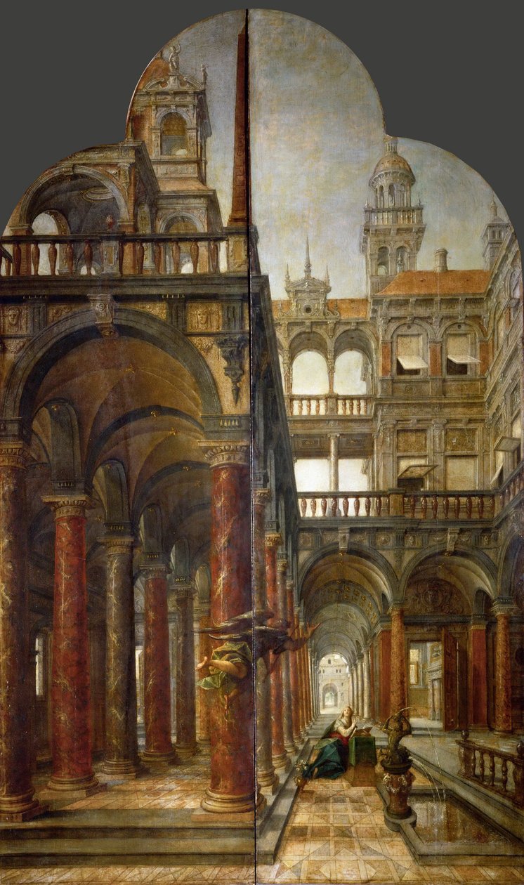 De Annunciatie door Johann or Hans von Aachen