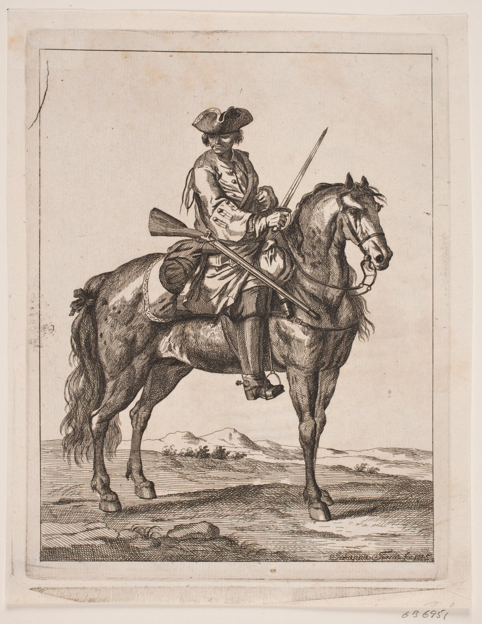 Een cavalerist door Johanna Fosie