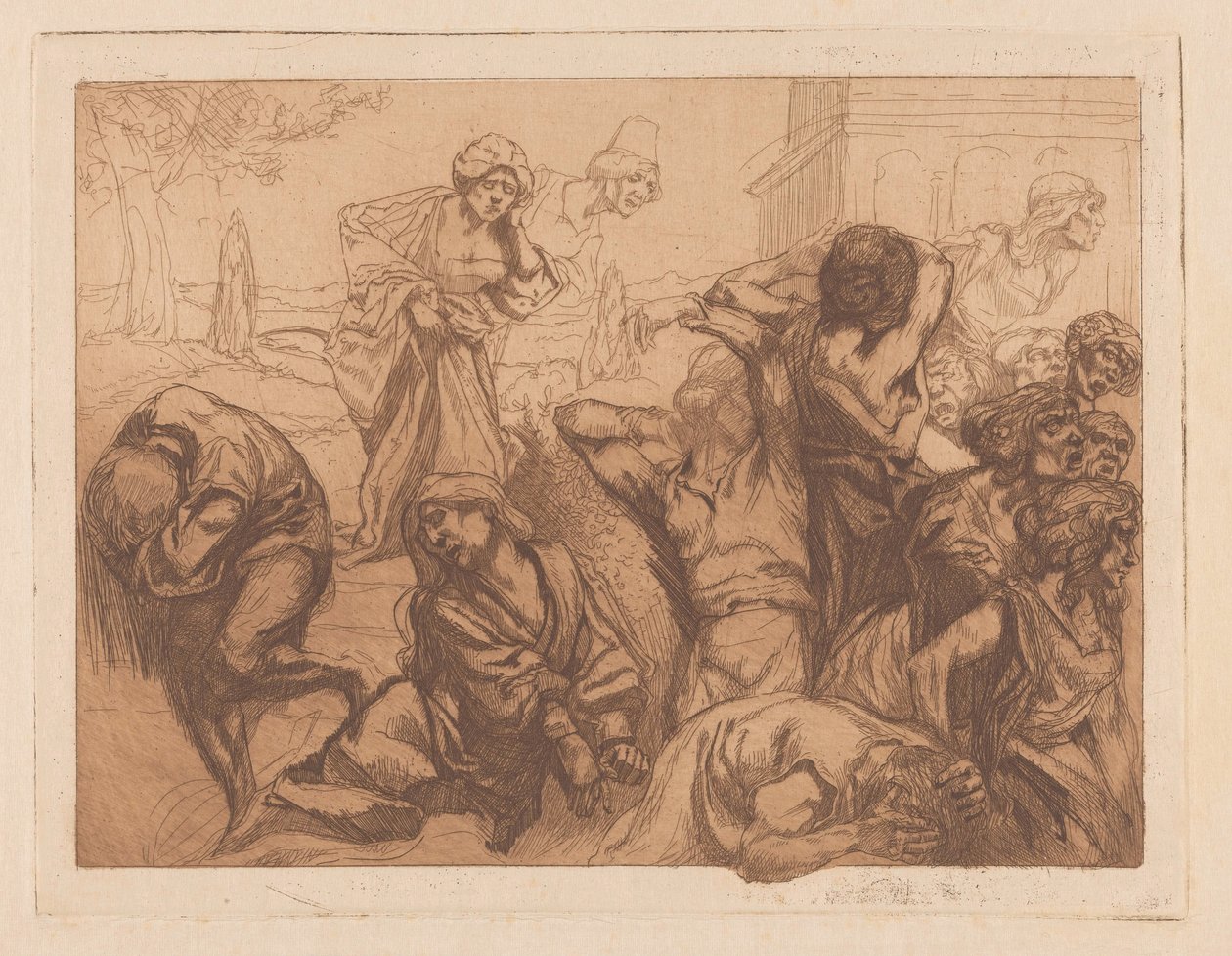 Ontstelde vrouwen door Johannes Josephus Aarts