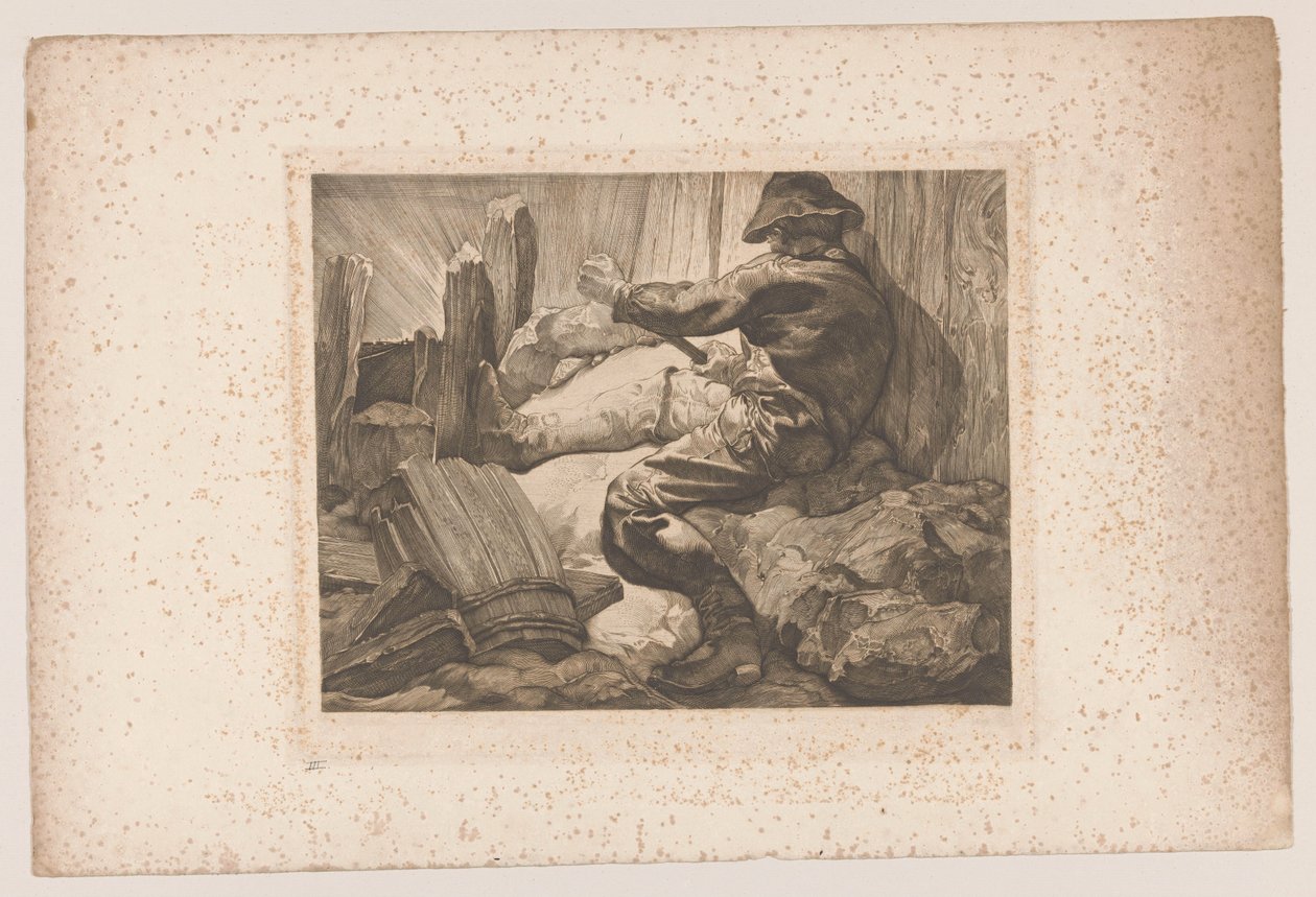 Wrikkende arbeider door Johannes Josephus Aarts
