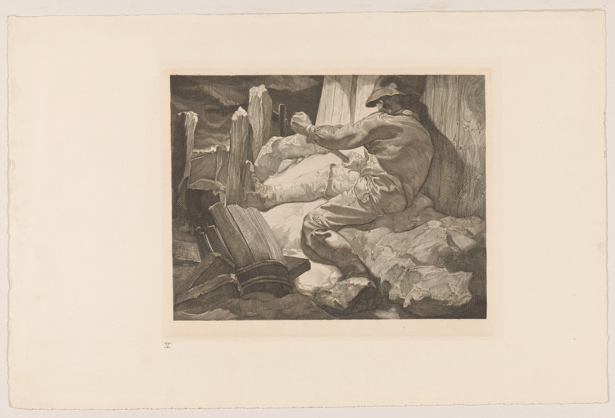 Wrikkende arbeider door Johannes Josephus Aarts