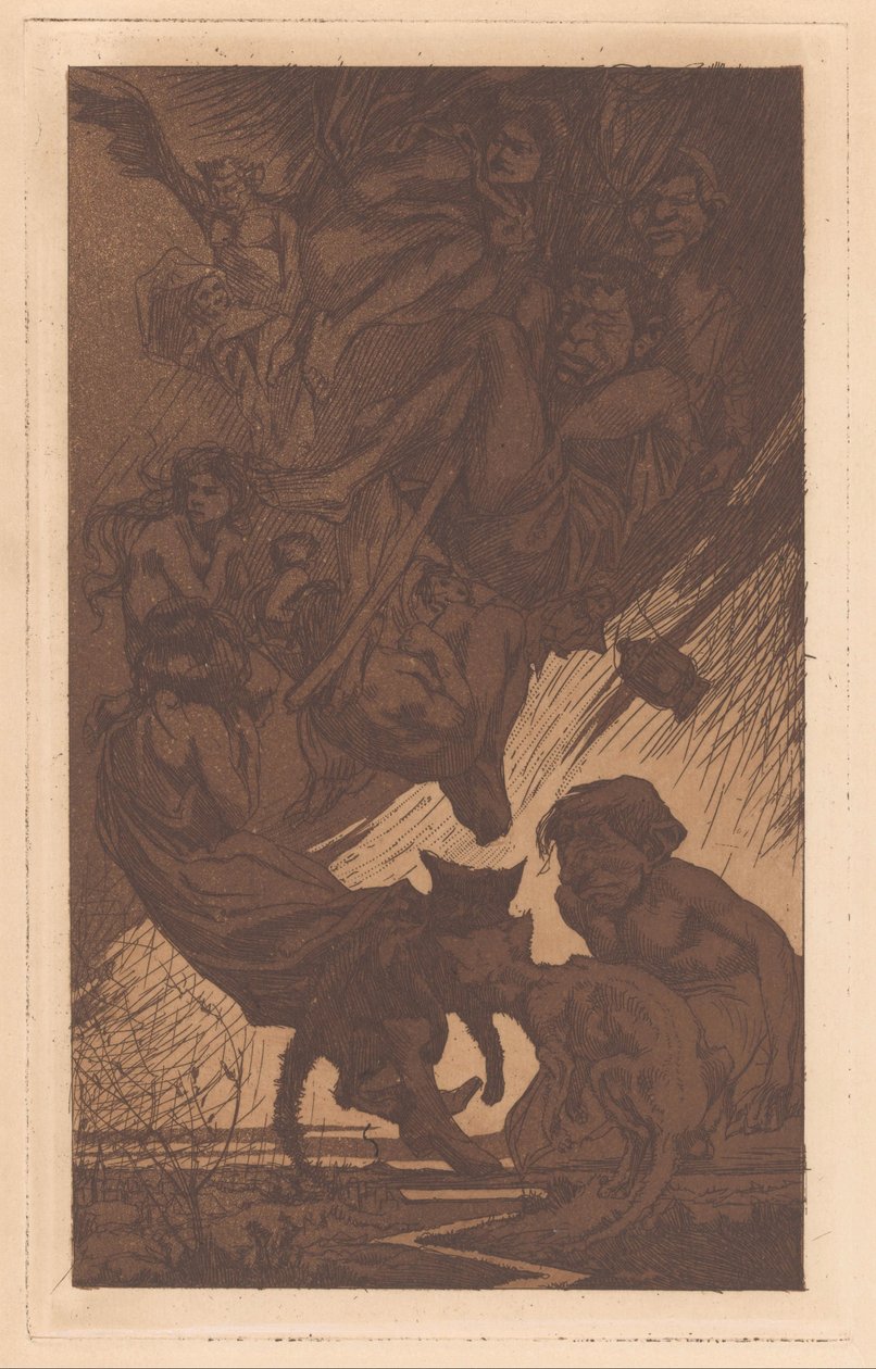 Zwevende mensen, fantasiewezens en katten door Johannes Josephus Aarts