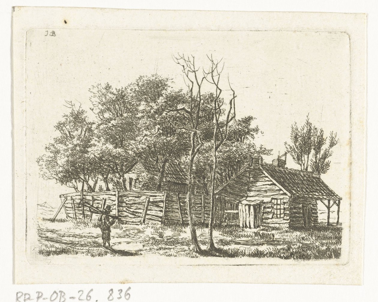 IJskelder bij de Utrechtse Poort door Johannes Ludovicus van den Bos