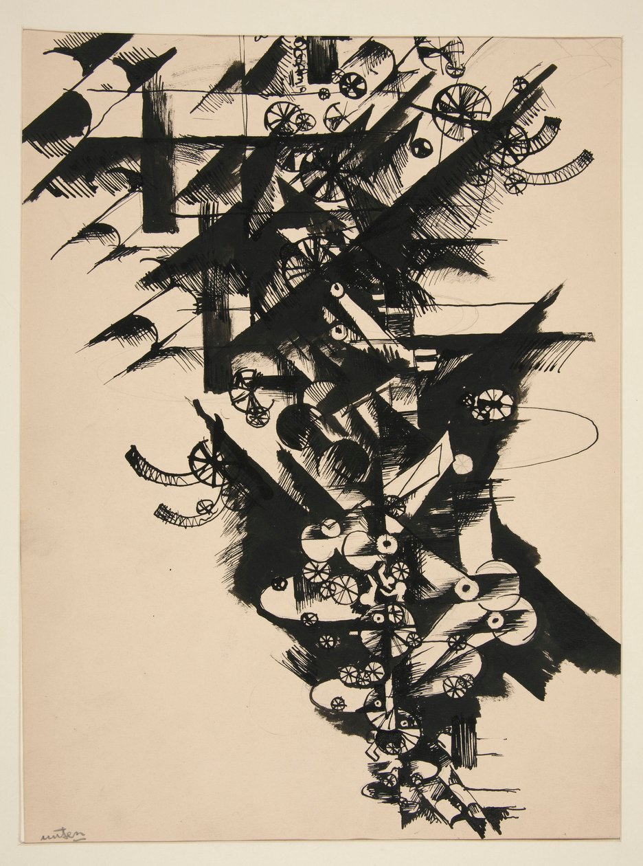 Herfst (Sturz) door Johannes Molzahn