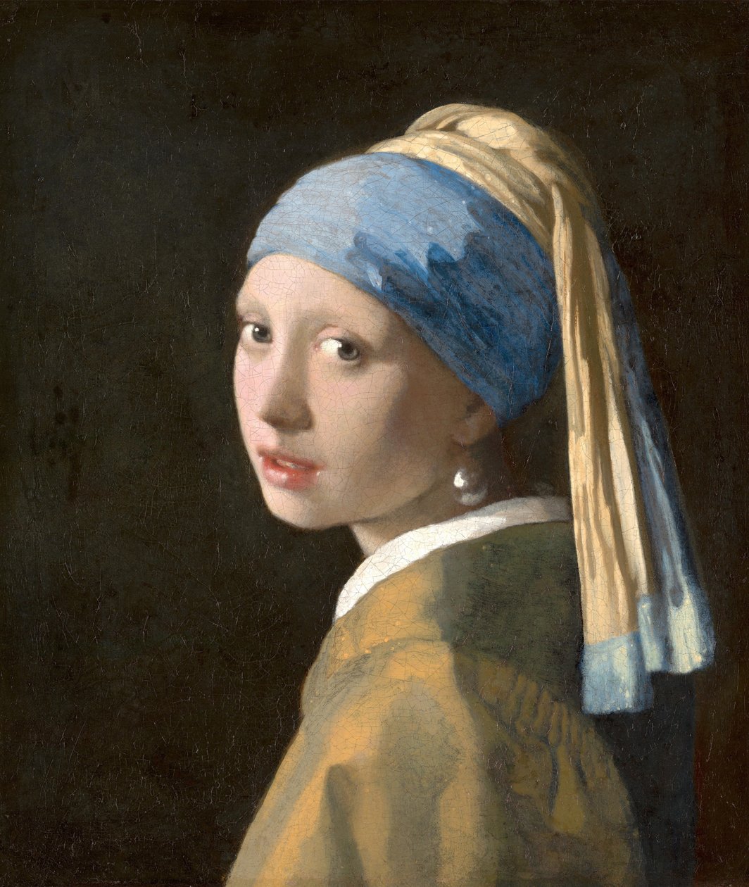 Mädchen mit dem Perlenohrring door Johannes Vermeer