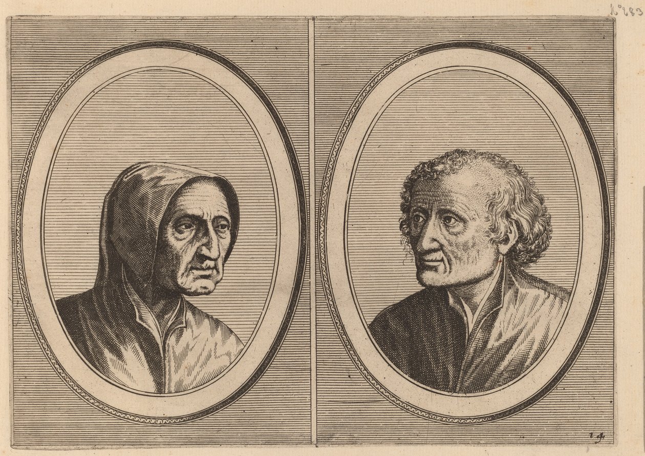 "Erlijcke Lyn" en "Snoepighe Steeve" door Johannes and Lucas van Doetechum after Pieter Bruegel the Elder