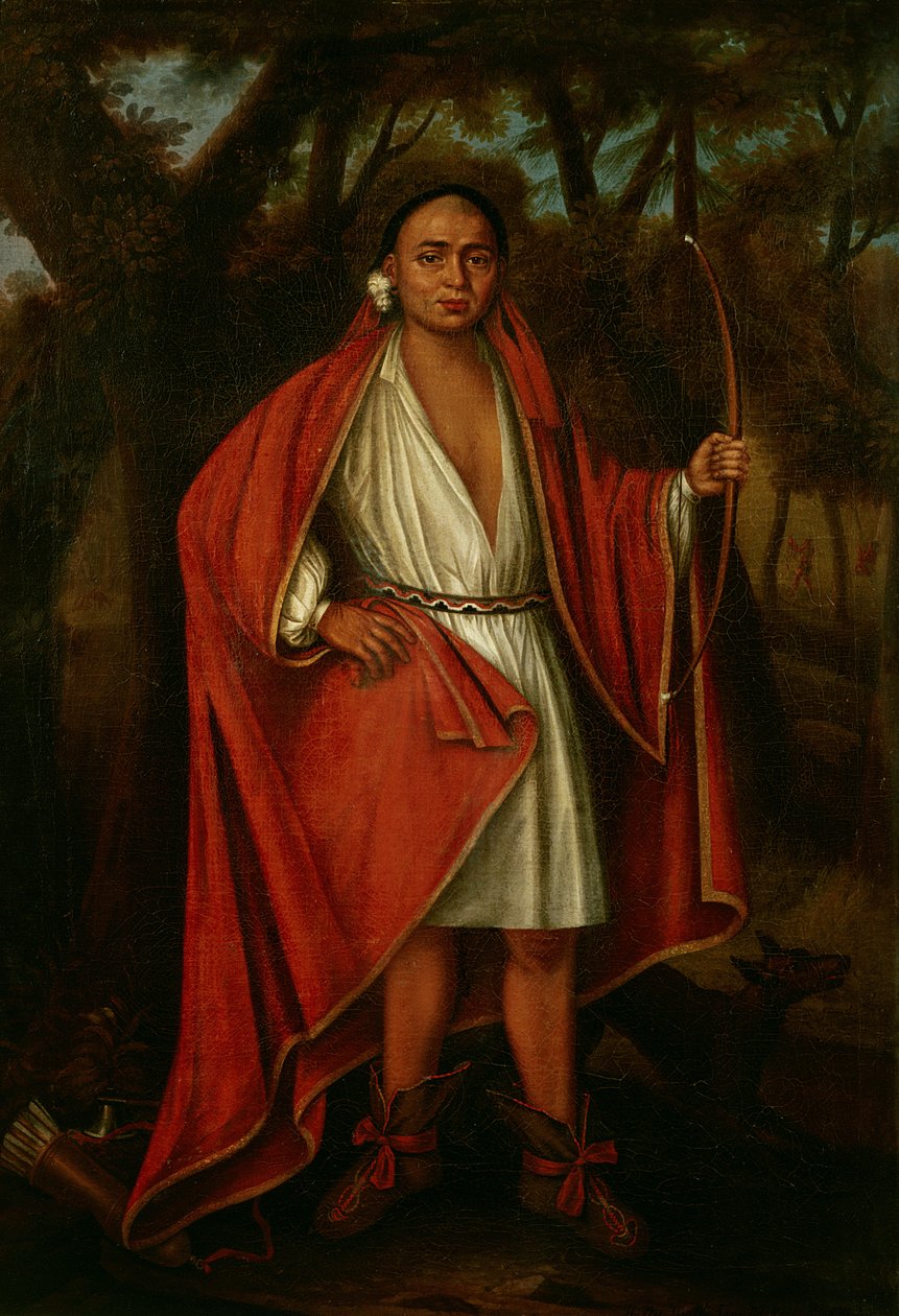 No Nee Yeath Tan no Ton, Koning van de Generath, 1710 door Johannes or Jan Verelst
