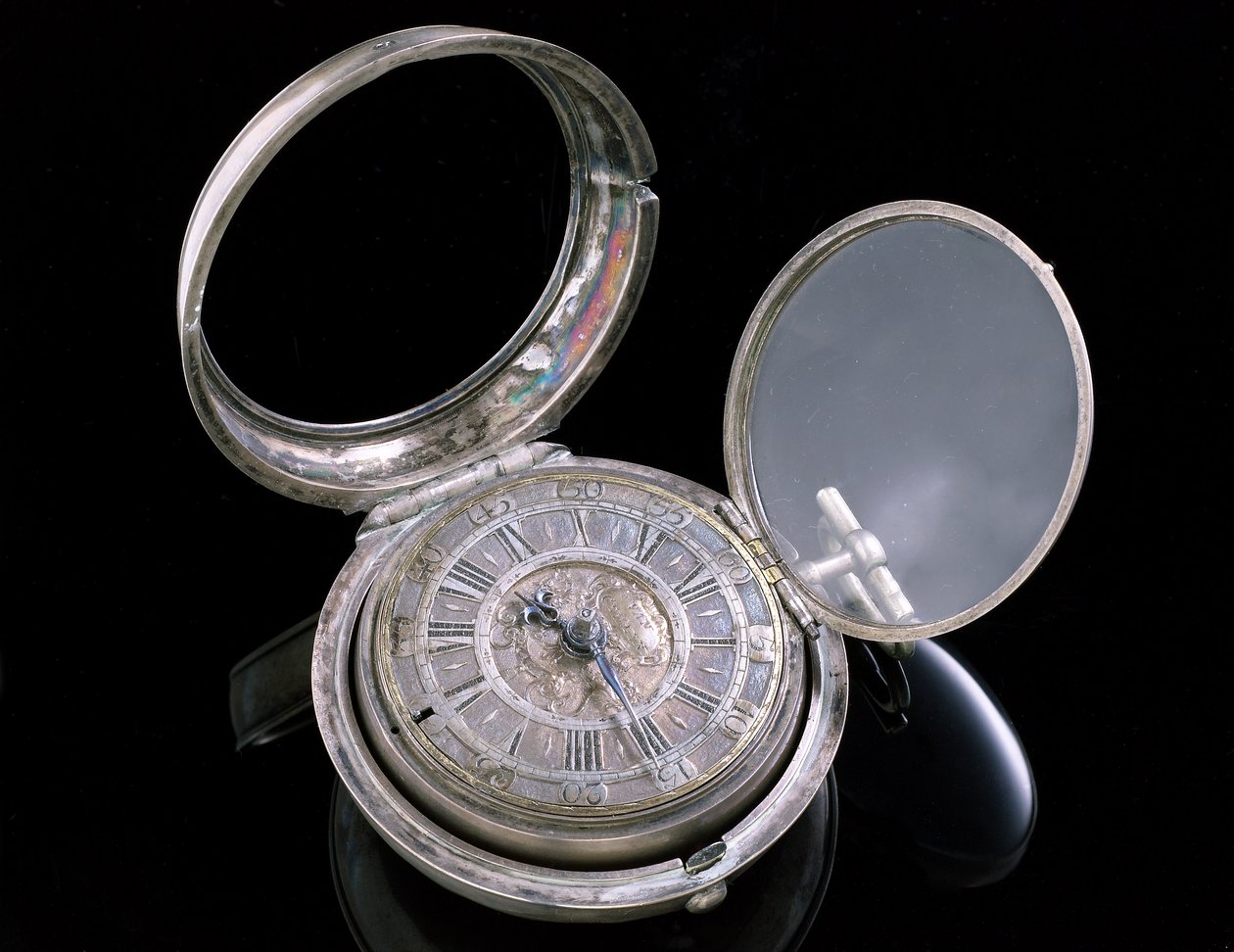 Spilhorloge, Den Haag, ca. 1695 door Johannes van Ceulen