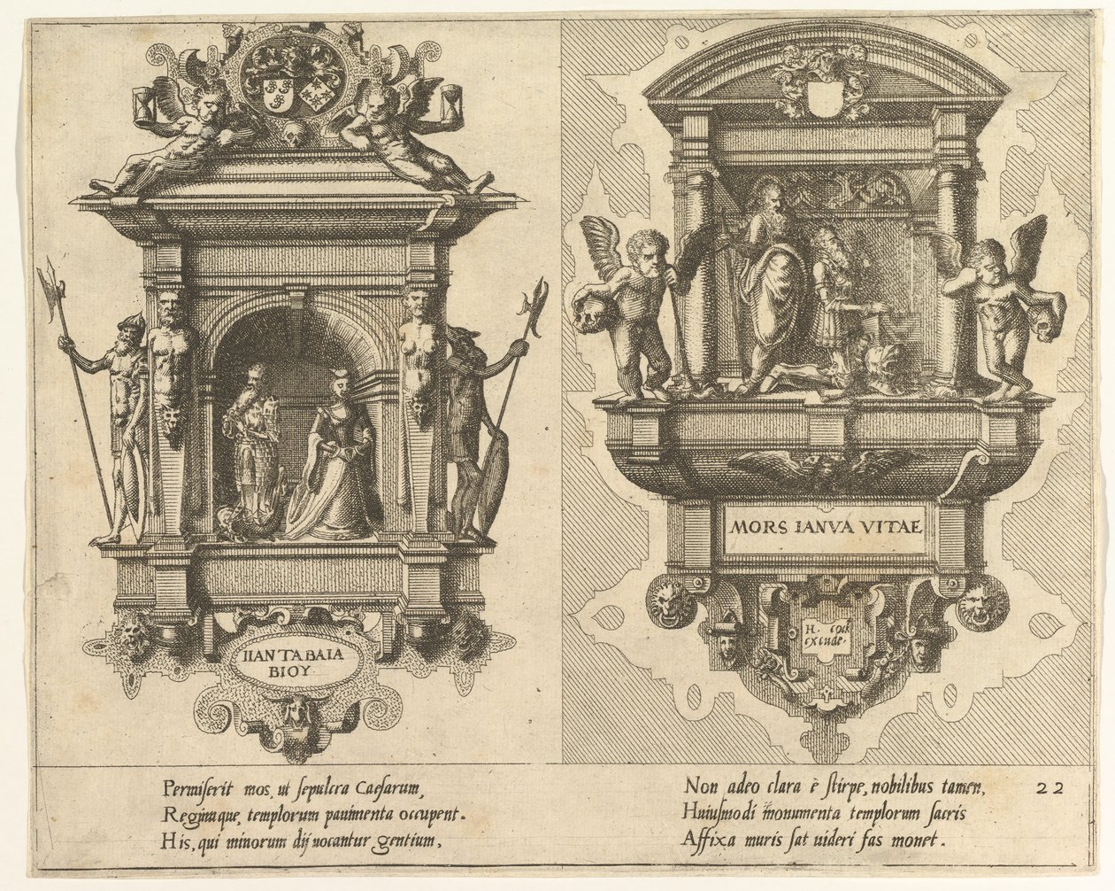 Cœnotaphiorum 22 door Johannes and Lucas van Doetecum