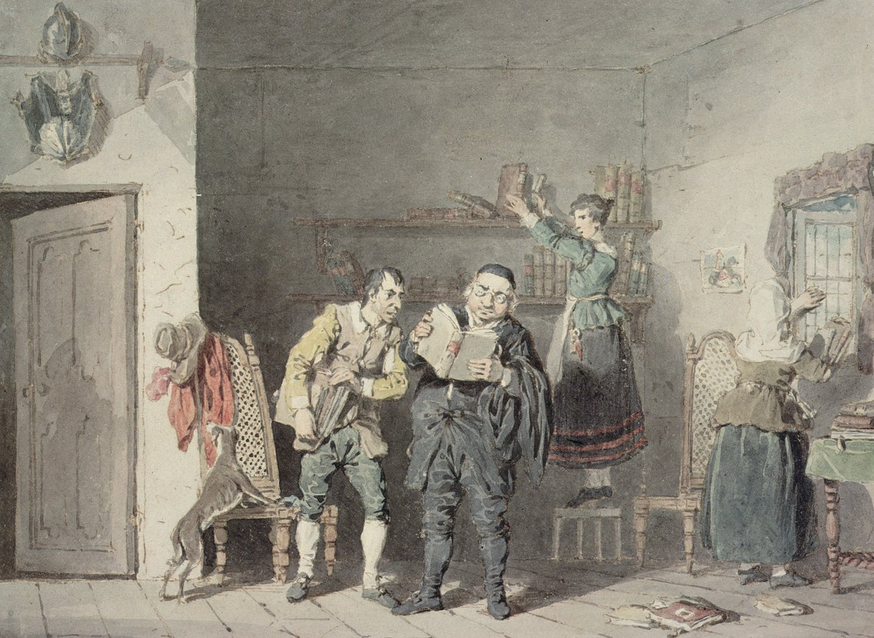 De Priester en de Kapper, met Don Quichot