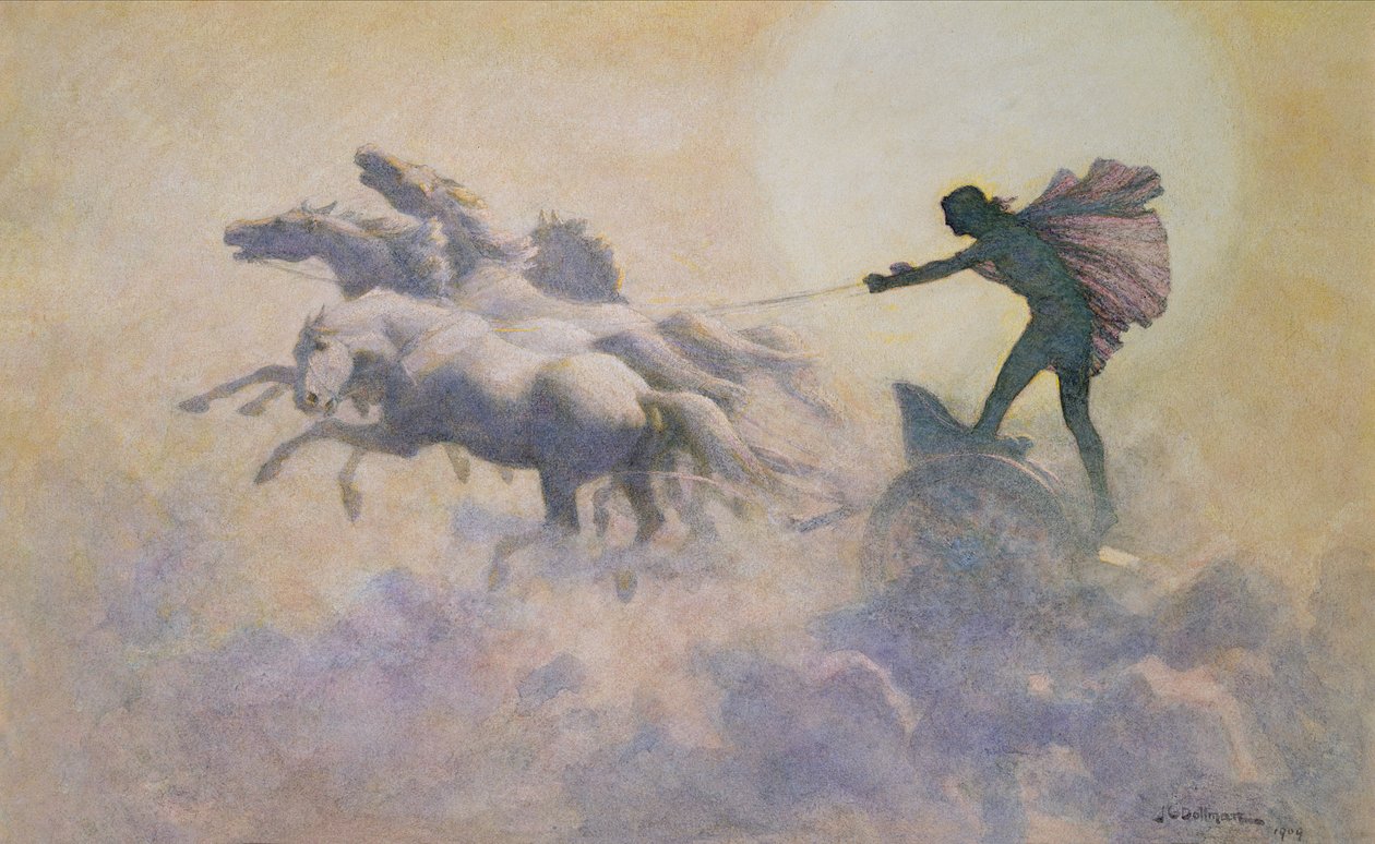 Zonnewagen door John Charles Dollman