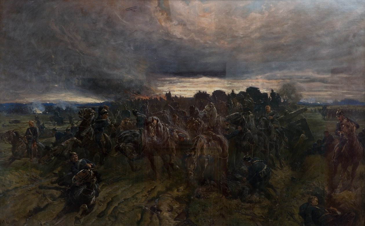 De Duitse terugtocht van de Marne, 1915 door John Charlton