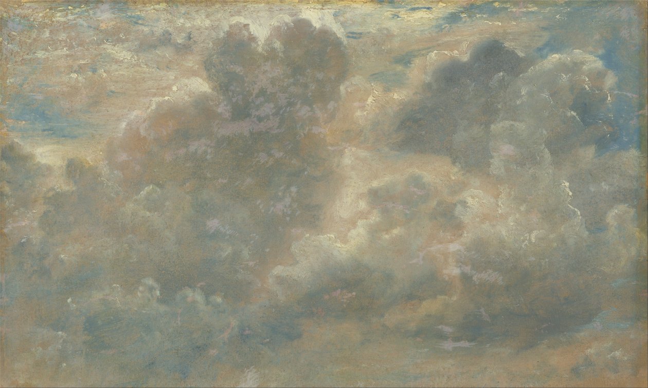 Wolkstudie door John Constable