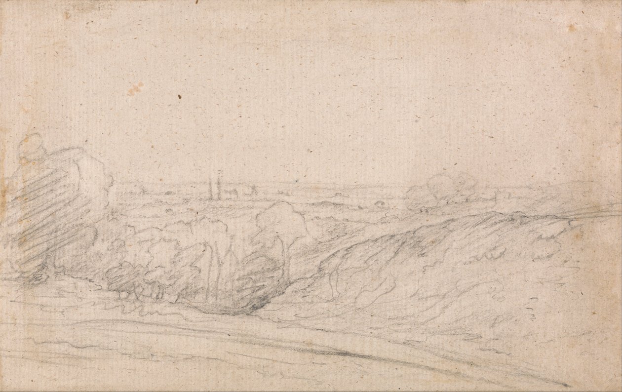 Dedham Vale vanaf Langham door John Constable