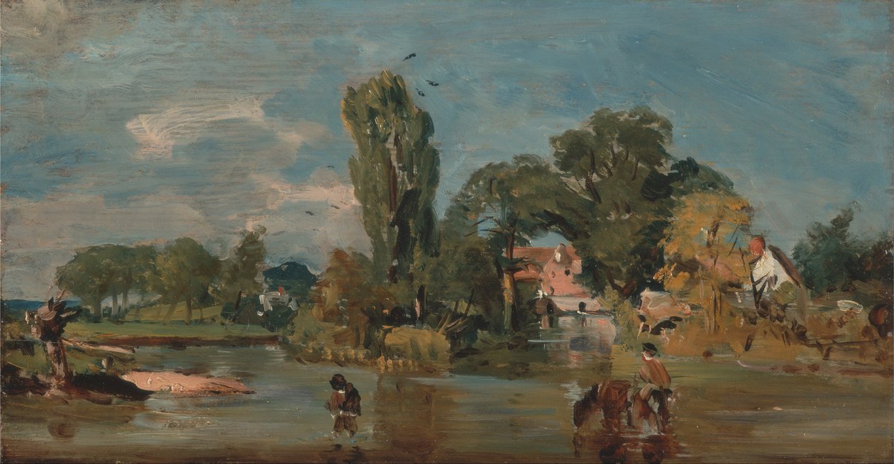 Flatford Molen door John Constable