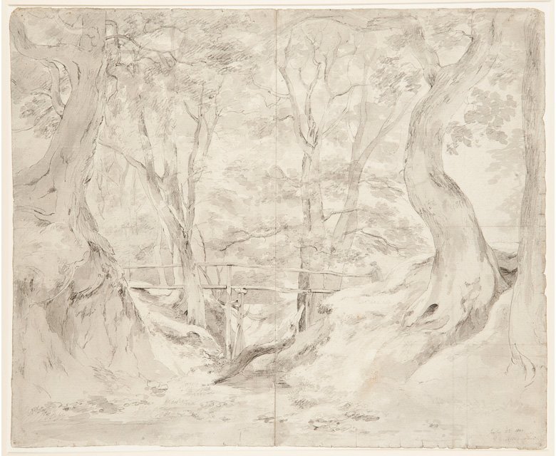Helmingham Dell door John Constable