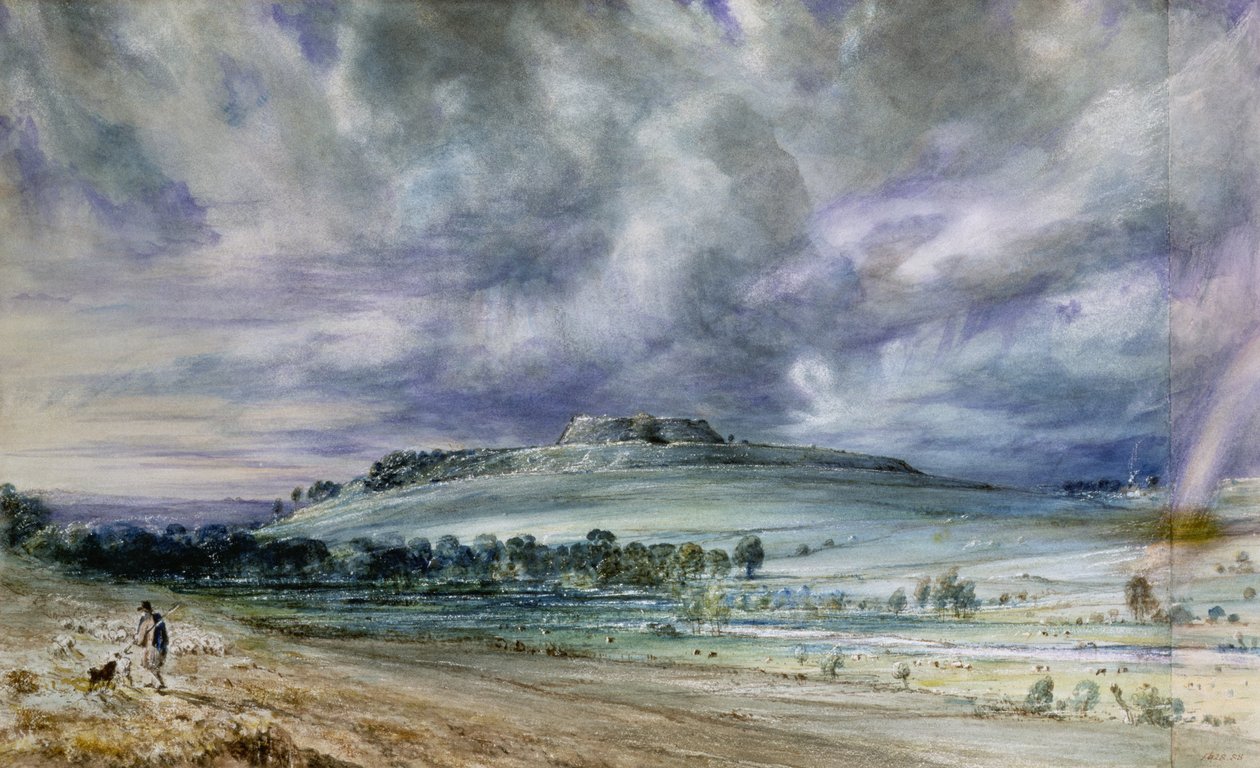 Oud Sarum door John Constable