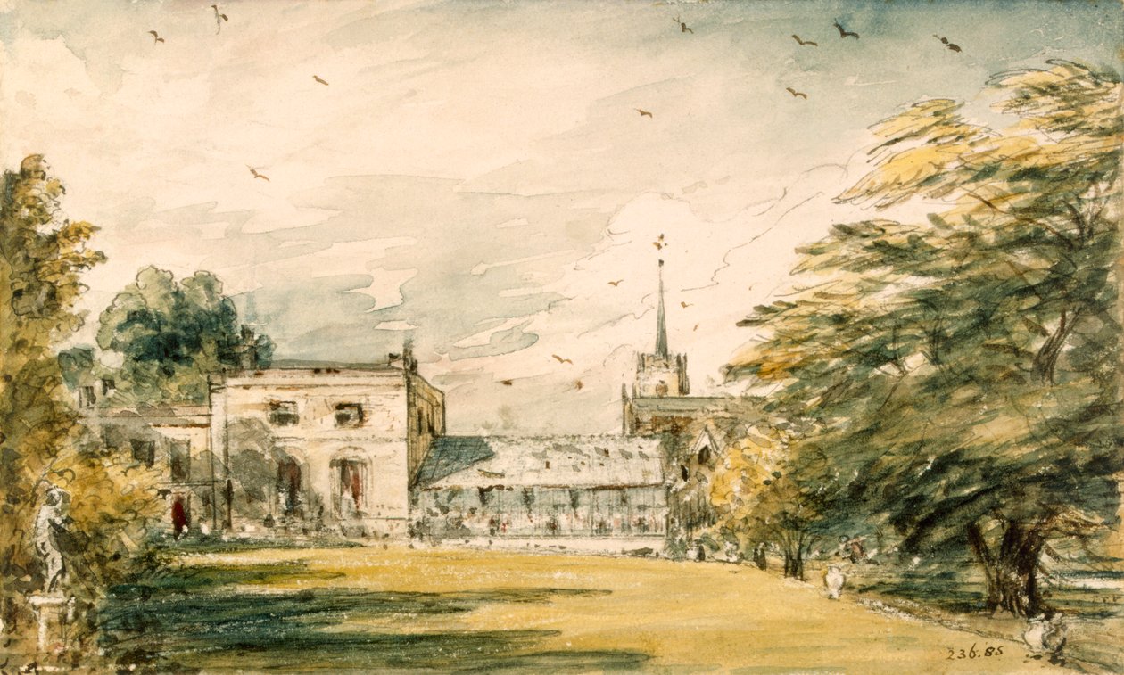Pitt Place, Epsom door John Constable