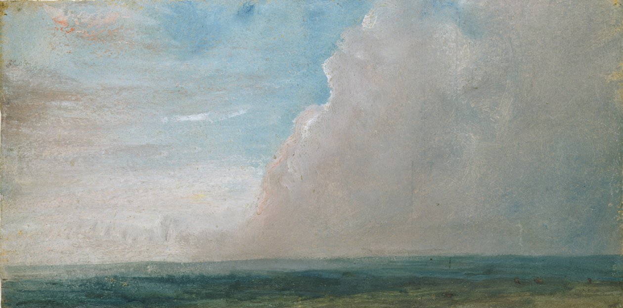 Luchtstudie door John Constable