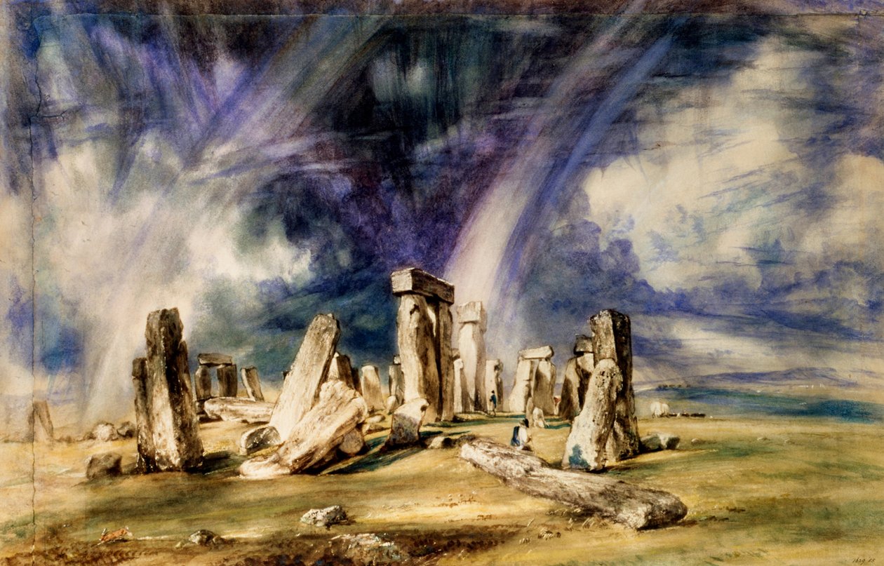 Stonehenge door John Constable