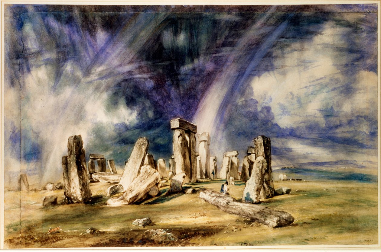 Stonehenge door John Constable