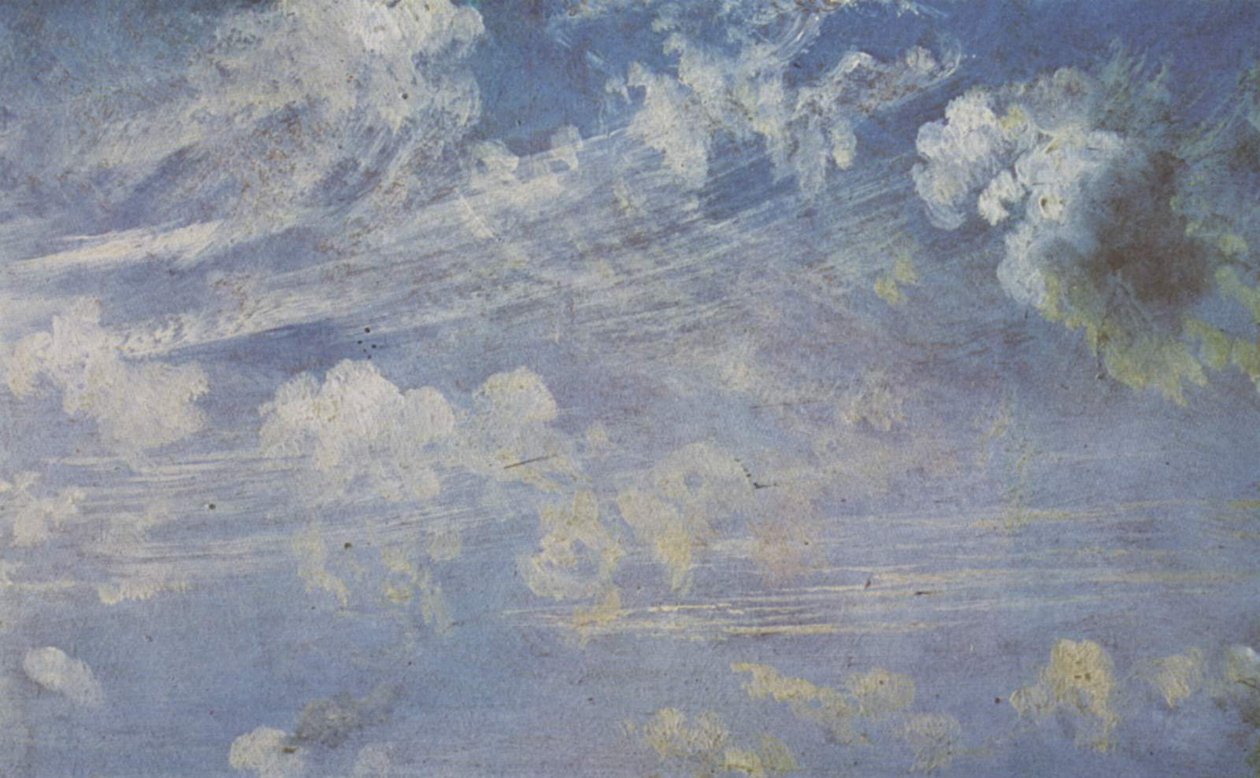 Cirruswolken door John Constable