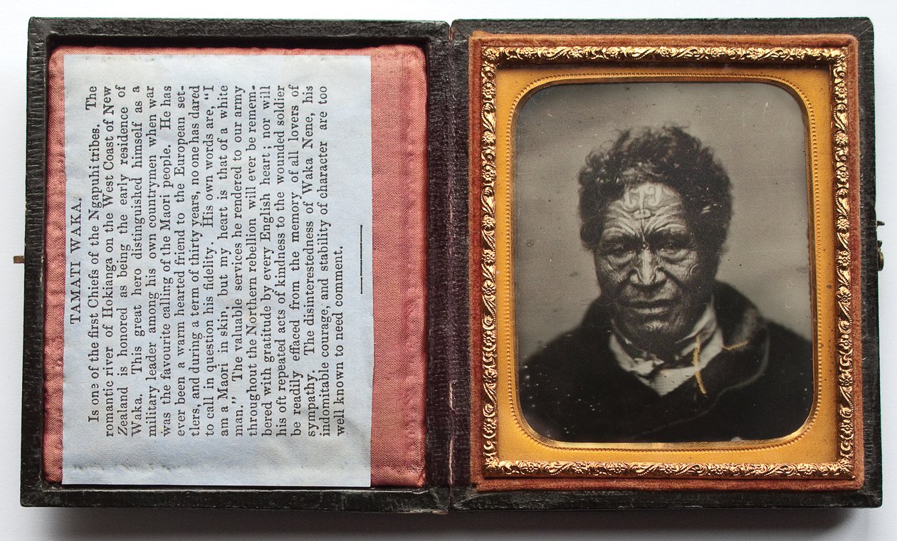Tamati Waka Nene, c.1860 door John Nicol Crombie