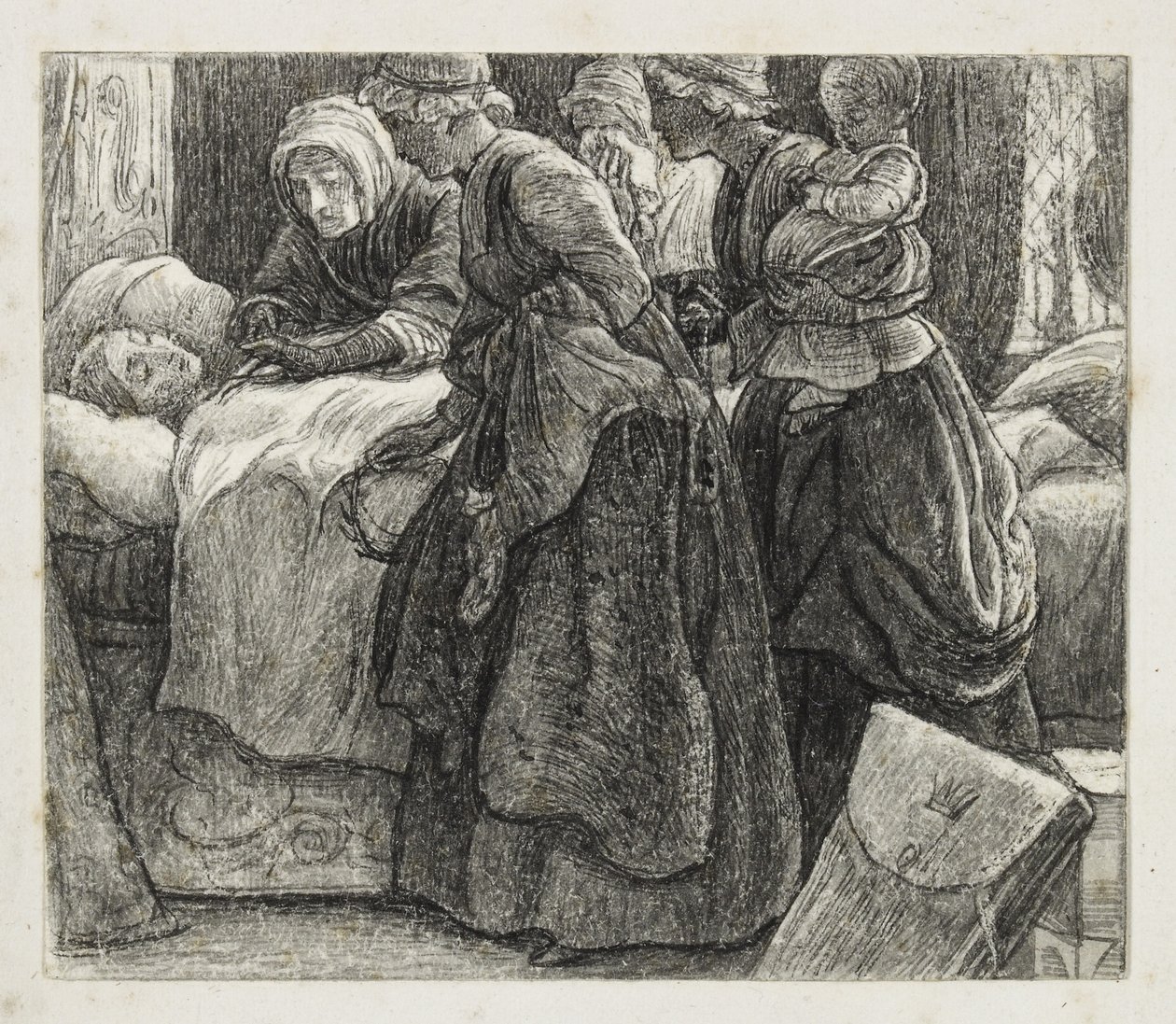 De Heer van Burleigh door John Everett Millais